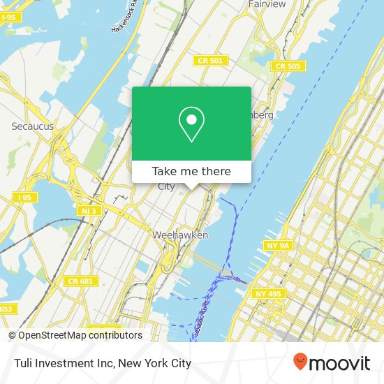 Tuli Investment Inc map