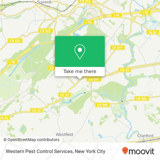 Western Pest Control Services map