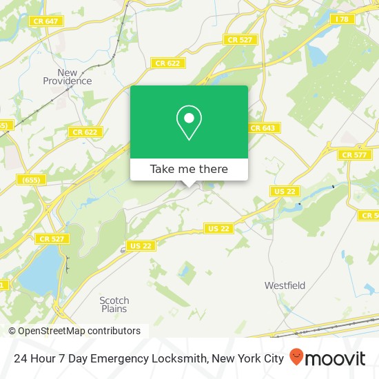 Mapa de 24 Hour 7 Day Emergency Locksmith