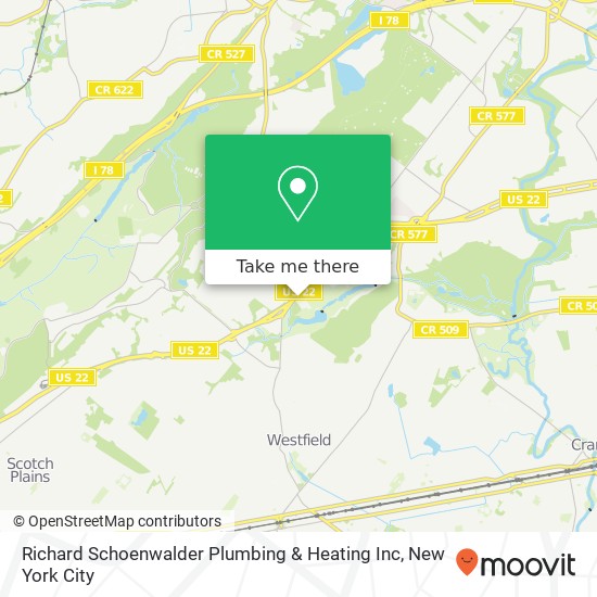 Richard Schoenwalder Plumbing & Heating Inc map