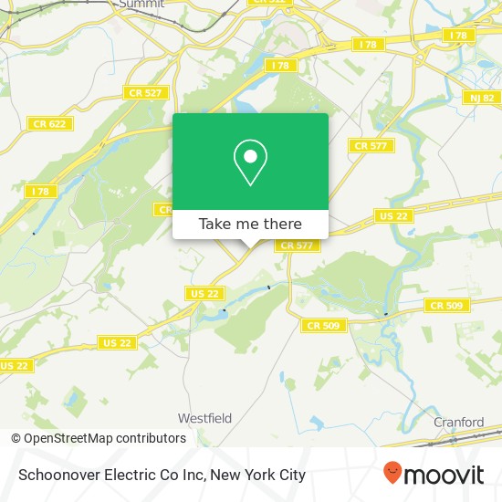 Mapa de Schoonover Electric Co Inc