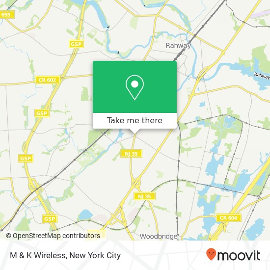 M & K Wireless map