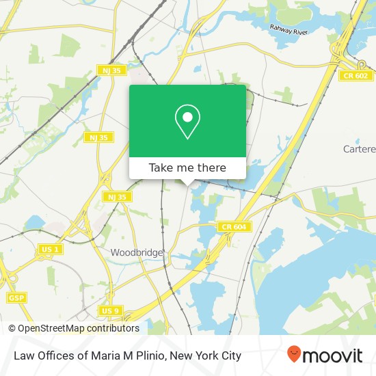 Law Offices of Maria M Plinio map
