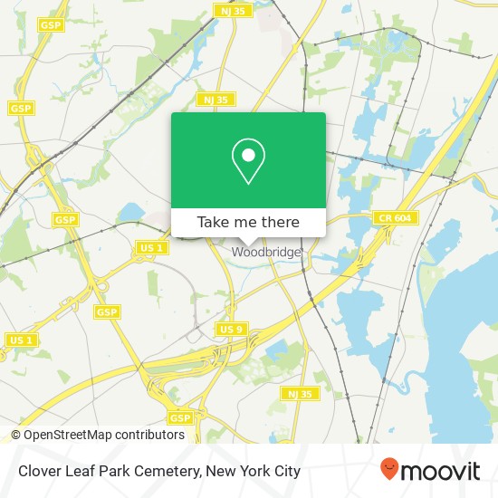 Clover Leaf Park Cemetery map