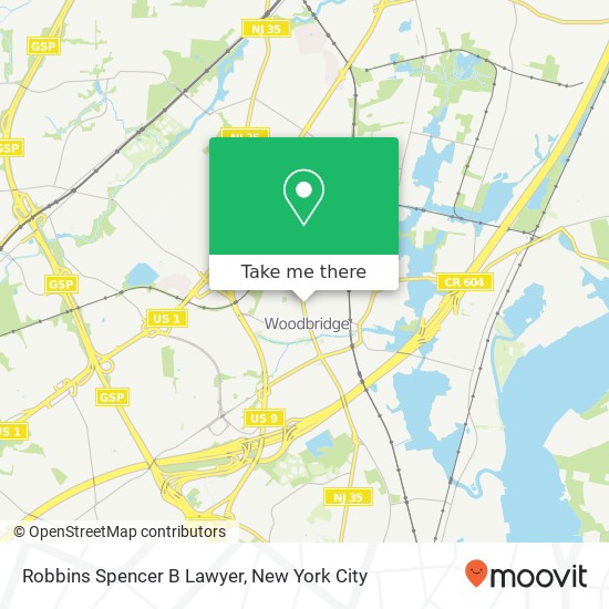 Mapa de Robbins Spencer B Lawyer