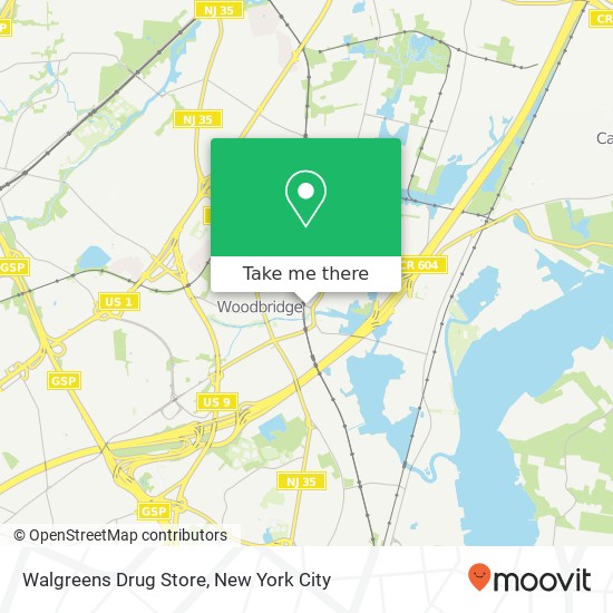 Walgreens Drug Store map
