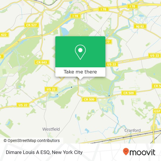 Mapa de Dimare Louis A ESQ