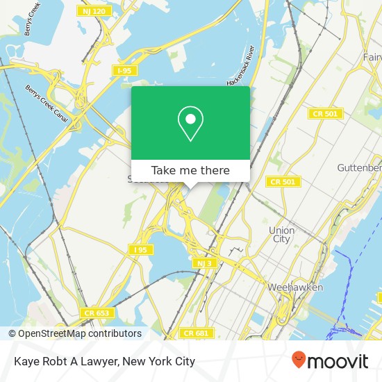 Kaye Robt A Lawyer map