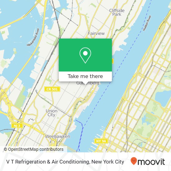 Mapa de V T Refrigeration & Air Conditioning