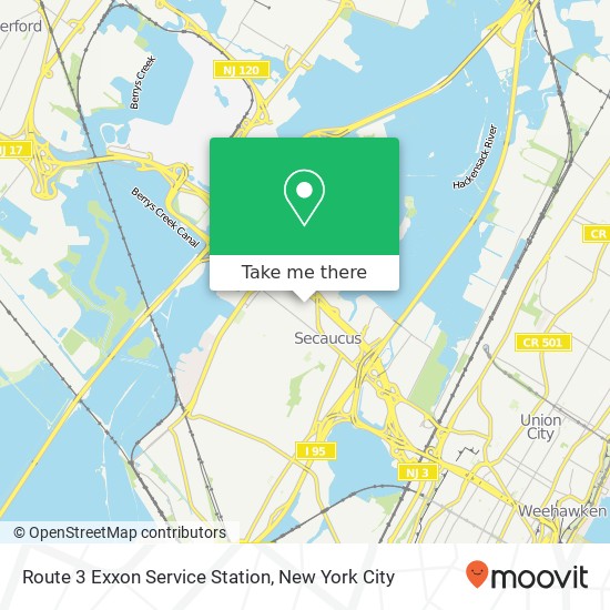 Mapa de Route 3 Exxon Service Station