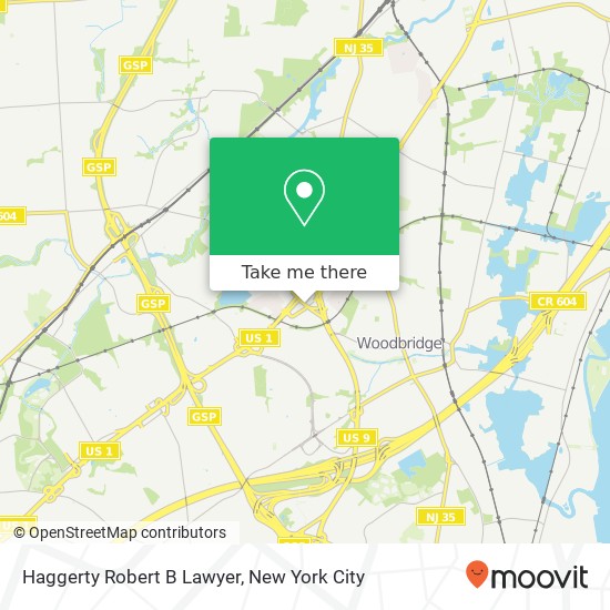 Mapa de Haggerty Robert B Lawyer