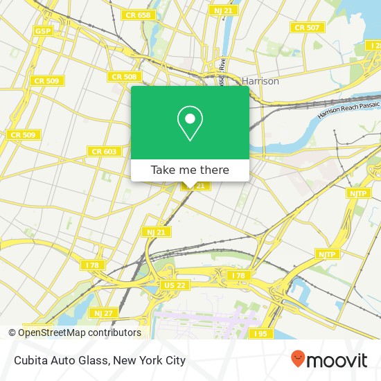 Mapa de Cubita Auto Glass