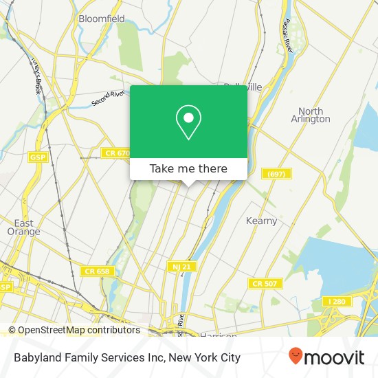 Babyland Family Services Inc map