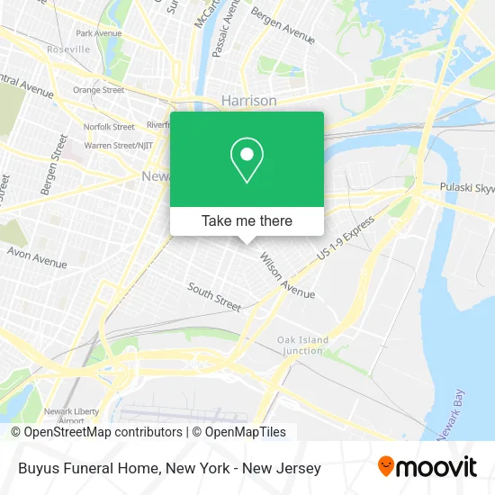 Buyus Funeral Home map
