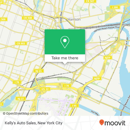 Mapa de Kelly's Auto Sales