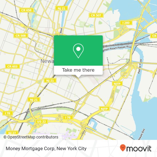 Mapa de Money Mortgage Corp
