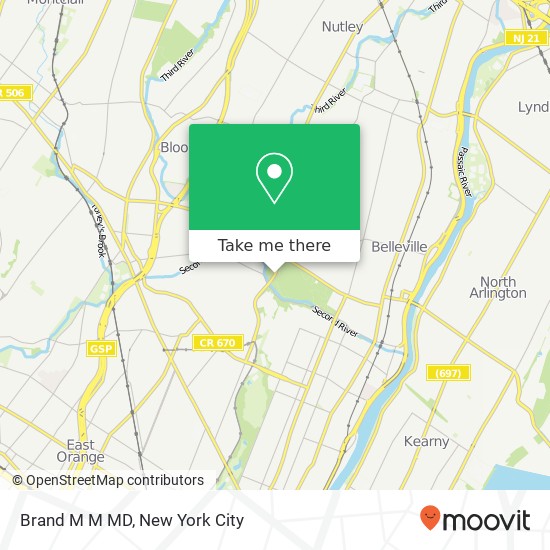 Brand M M MD map