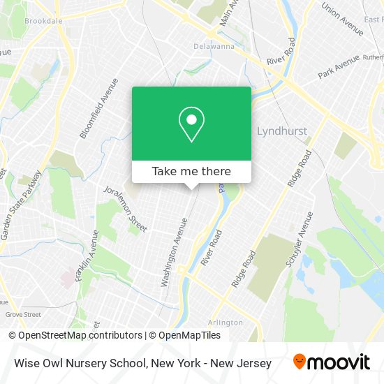 Mapa de Wise Owl Nursery School