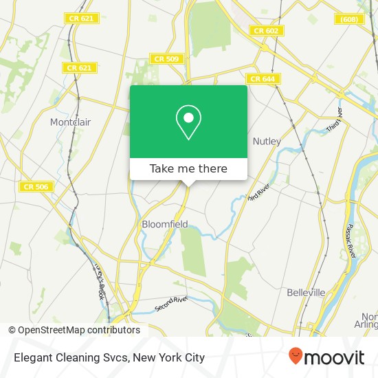 Elegant Cleaning Svcs map