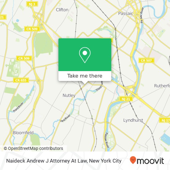 Mapa de Naideck Andrew J Attorney At Law