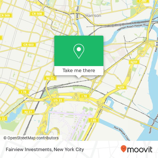 Mapa de Fairview Investments
