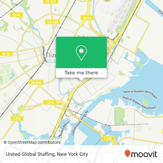 Mapa de United Global Staffing