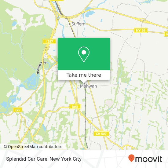 Splendid Car Care map