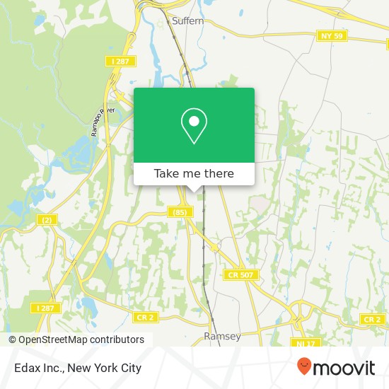 Edax Inc. map