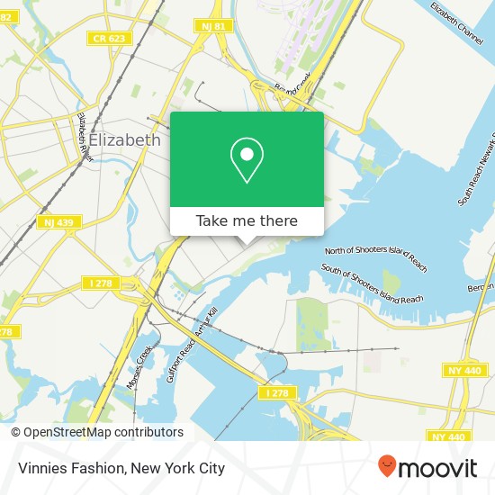 Vinnies Fashion map