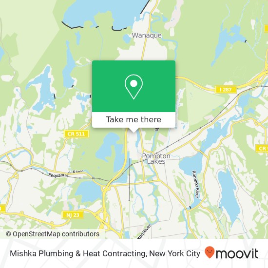 Mishka Plumbing & Heat Contracting map