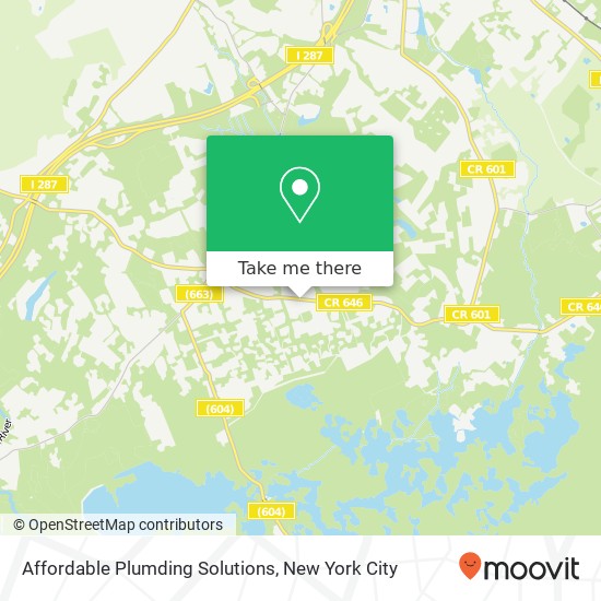 Affordable Plumding Solutions map