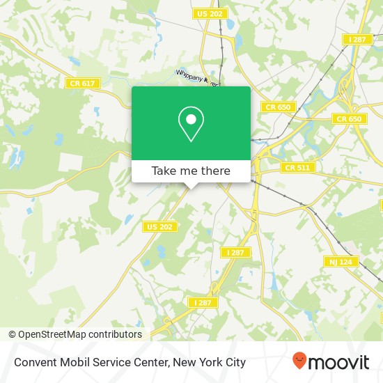 Mapa de Convent Mobil Service Center