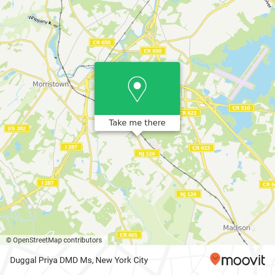 Mapa de Duggal Priya DMD Ms