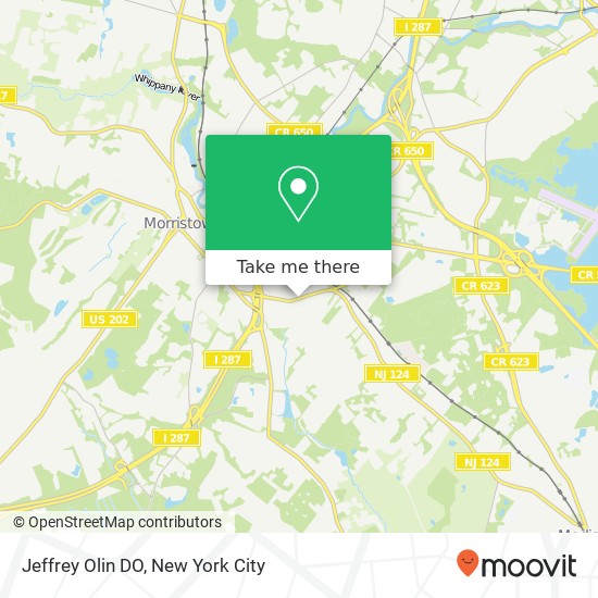 Jeffrey Olin DO map