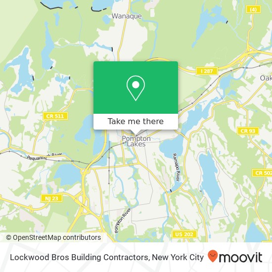 Mapa de Lockwood Bros Building Contractors