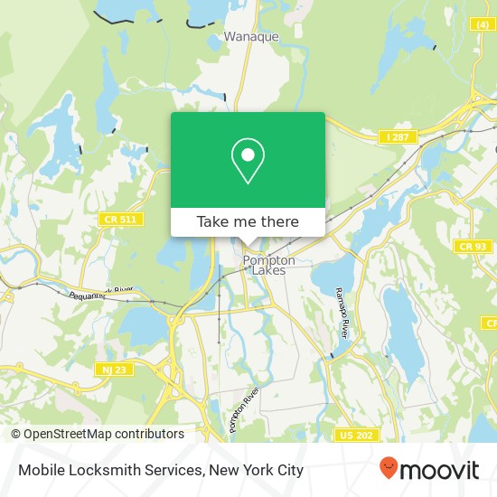 Mapa de Mobile Locksmith Services