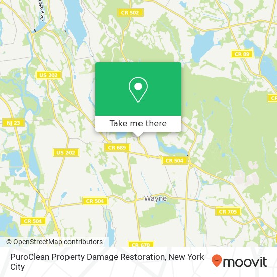 PuroClean Property Damage Restoration map