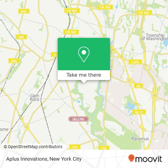 Aplus Innovations map