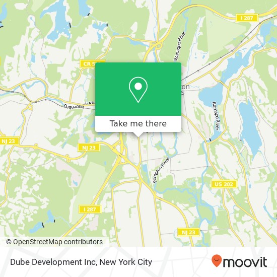 Dube Development Inc map