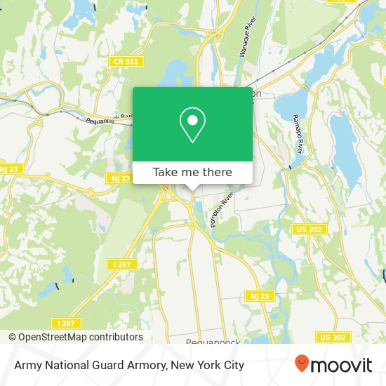 Army National Guard Armory map