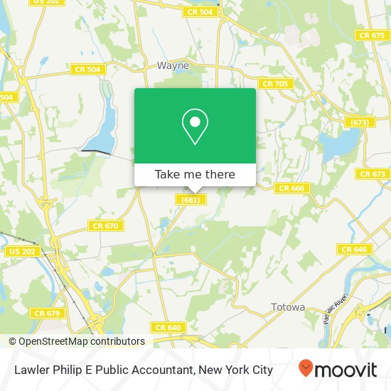 Lawler Philip E Public Accountant map