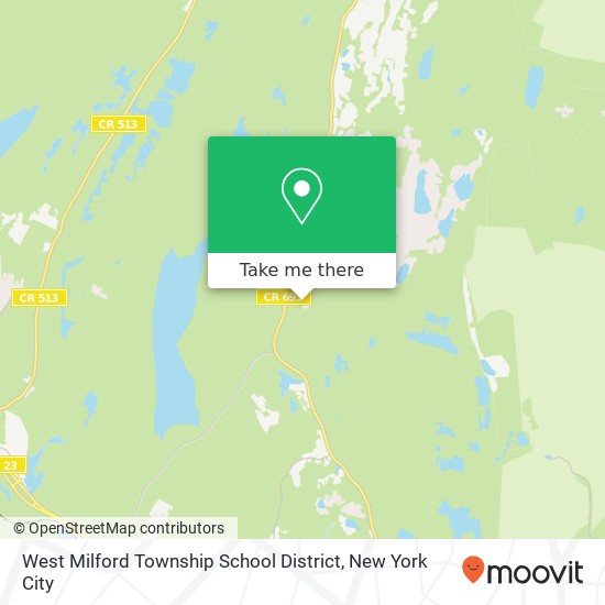 Mapa de West Milford Township School District