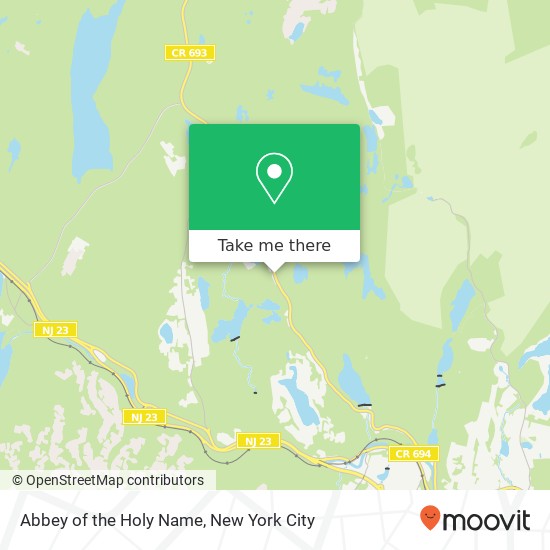 Mapa de Abbey of the Holy Name