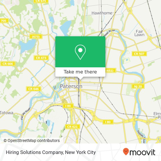 Hiring Solutions Company map