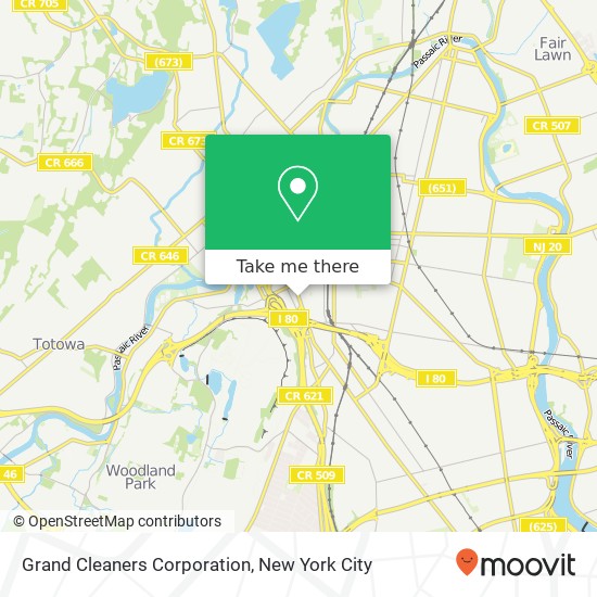 Grand Cleaners Corporation map