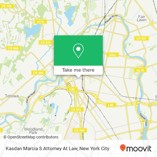 Kasdan Marcia S Attorney At Law map