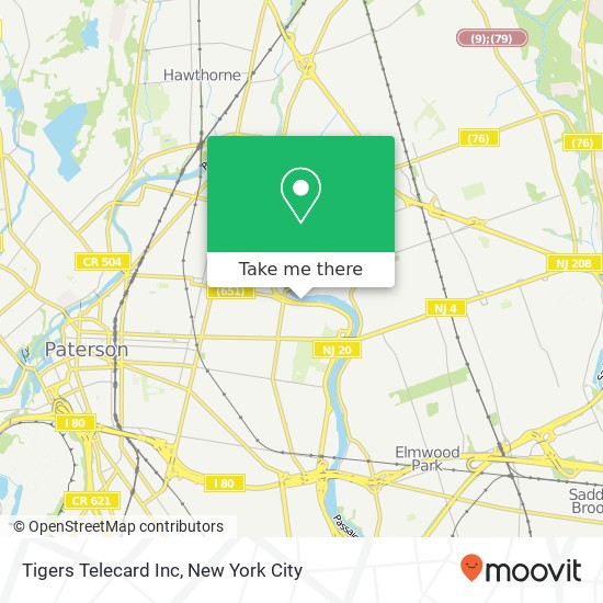 Tigers Telecard Inc map