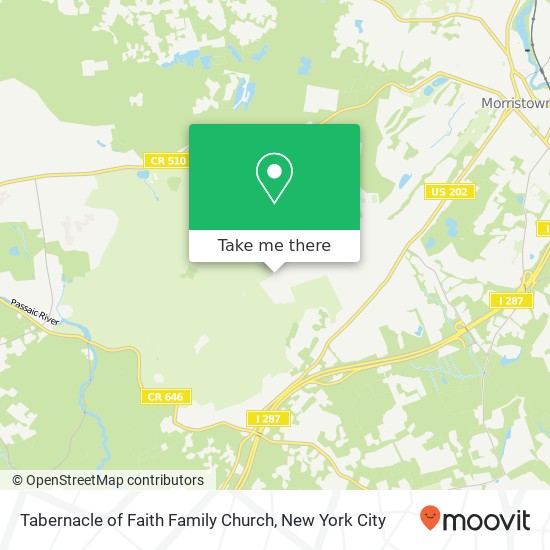 Mapa de Tabernacle of Faith Family Church