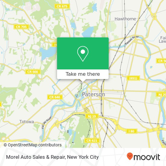 Morel Auto Sales & Repair map