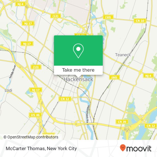 McCarter Thomas map